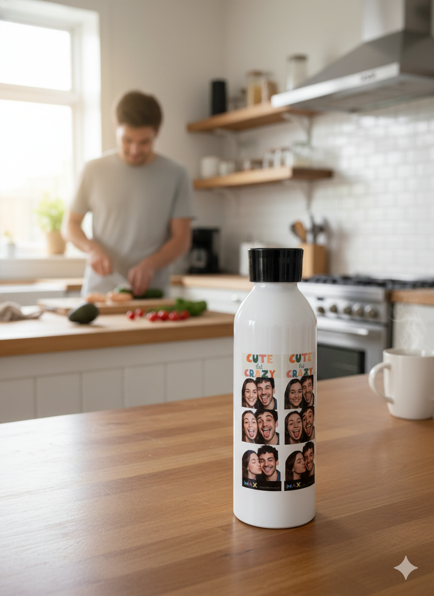 Botella aluminio 750 ml